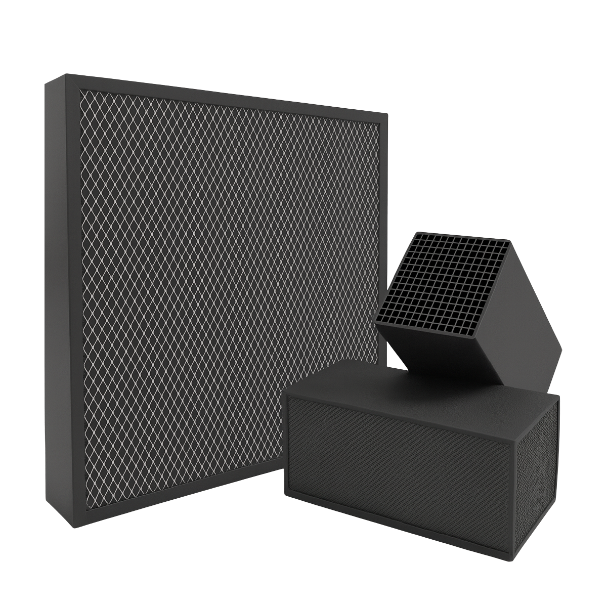 Terra grid. Modulos de rejilla de carbon activado